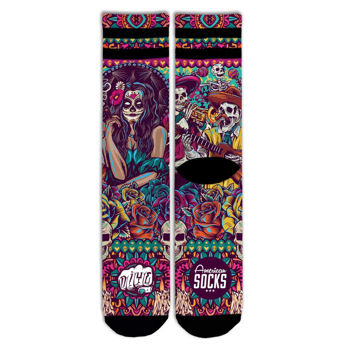 CALCETINES Dia de los muertos