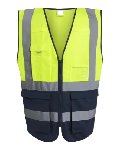 Chaleco reflectante CE Homologado con cremallera