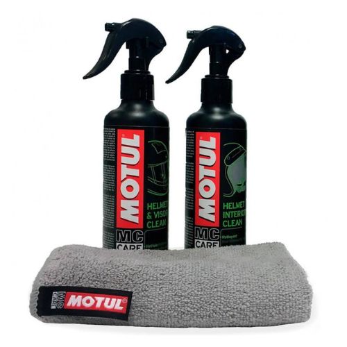 PACK LIMPIEZA CASCOS MOTUL