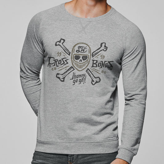 Sudadera LOST WOLF CROSS BONES vigore