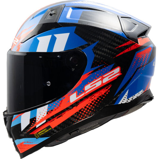 Casco LS2 FF811 VECTOR II C TANTIC RED BLUE-06