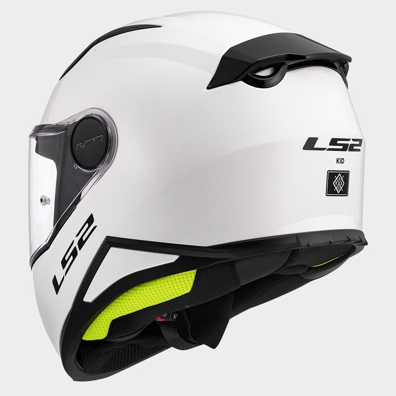 Casco LS2 FF812 KID SOLID WHITE