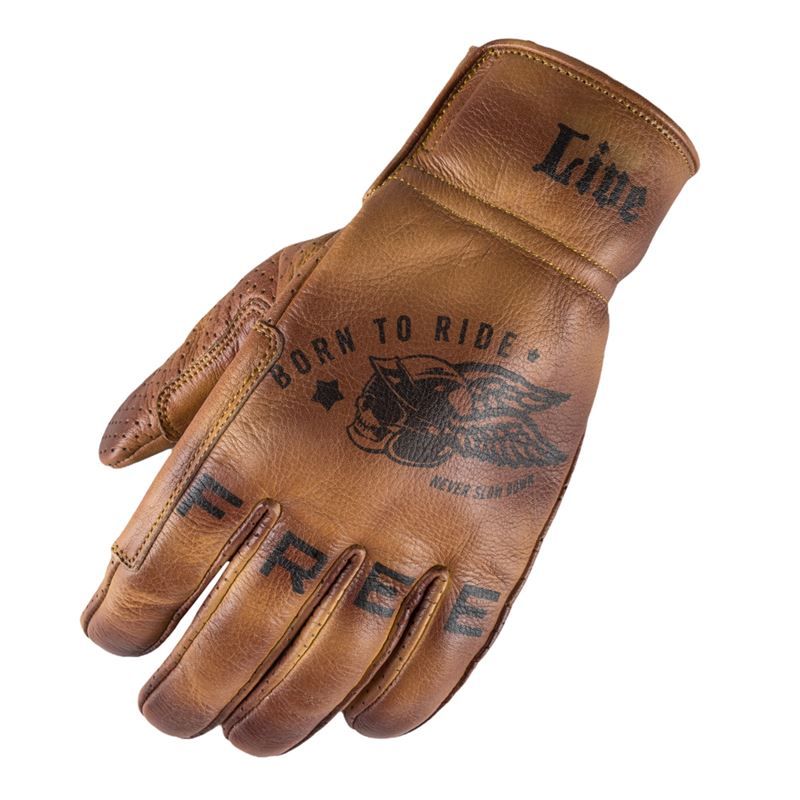 GUANTES DE CUERO Invictus Flame