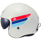 Casco LS2 OF599 SPITFIRE II RETRO WHITE BLUE RED-06