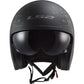 Casco LS2 OF599 SPITFIRE II MATT BLACK FLAG-06