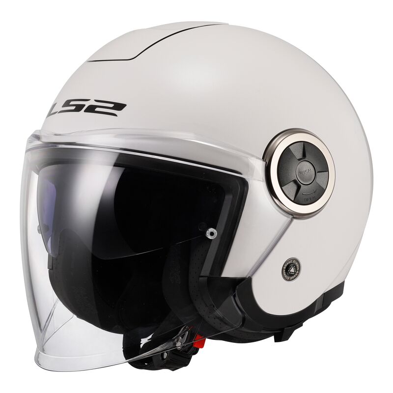 CASCO JET LS2 OF620 WHITE