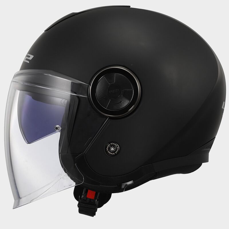 CASCO JET LS2 OF620 BLACK