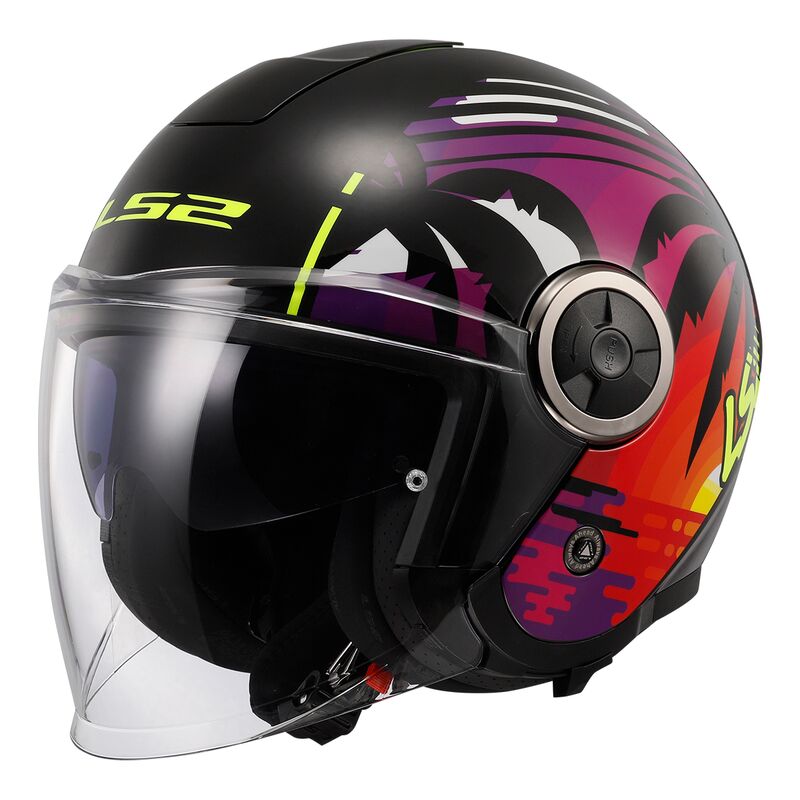 CASCO JET LS2 OF620 PALM