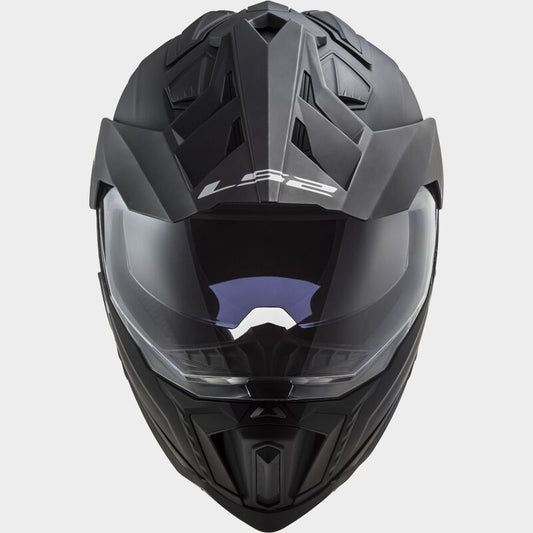 Casco LS2 MX701 EXPLORER SOLID MATT BLACK-06