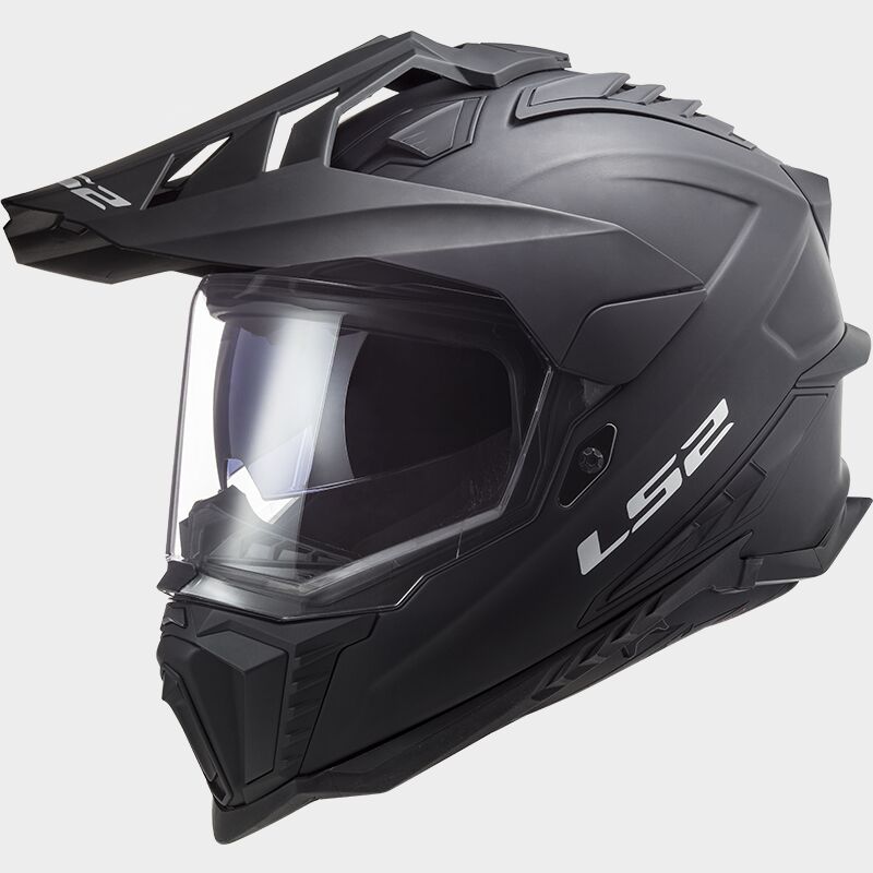 Casco LS2 MX701 EXPLORER SOLID MATT BLACK-06