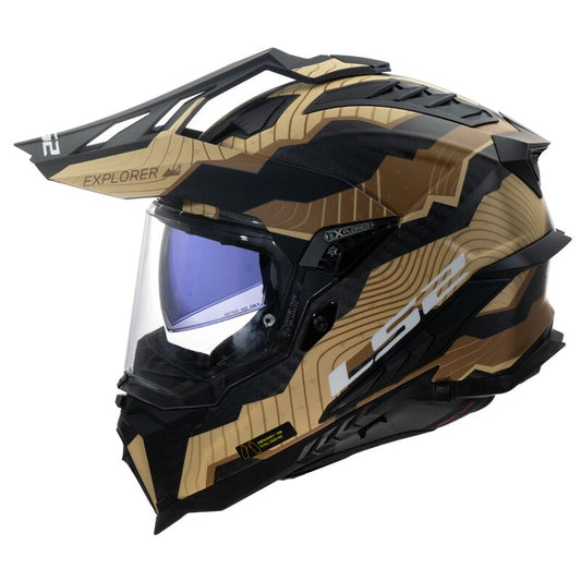 Casco LS2 MX701 Explorer Carbon TRICK