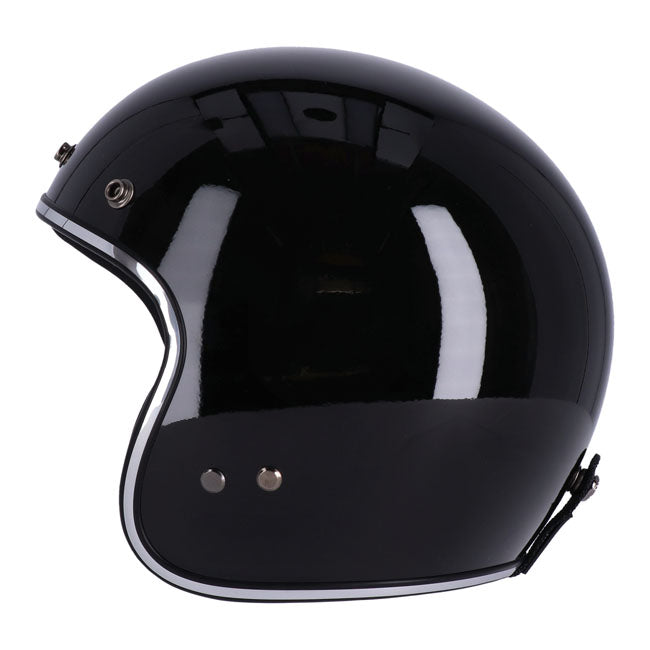 CASCO ROEG JET NEGRO BRILLO