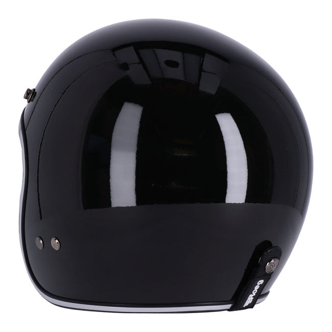 CASCO ROEG JET NEGRO BRILLO