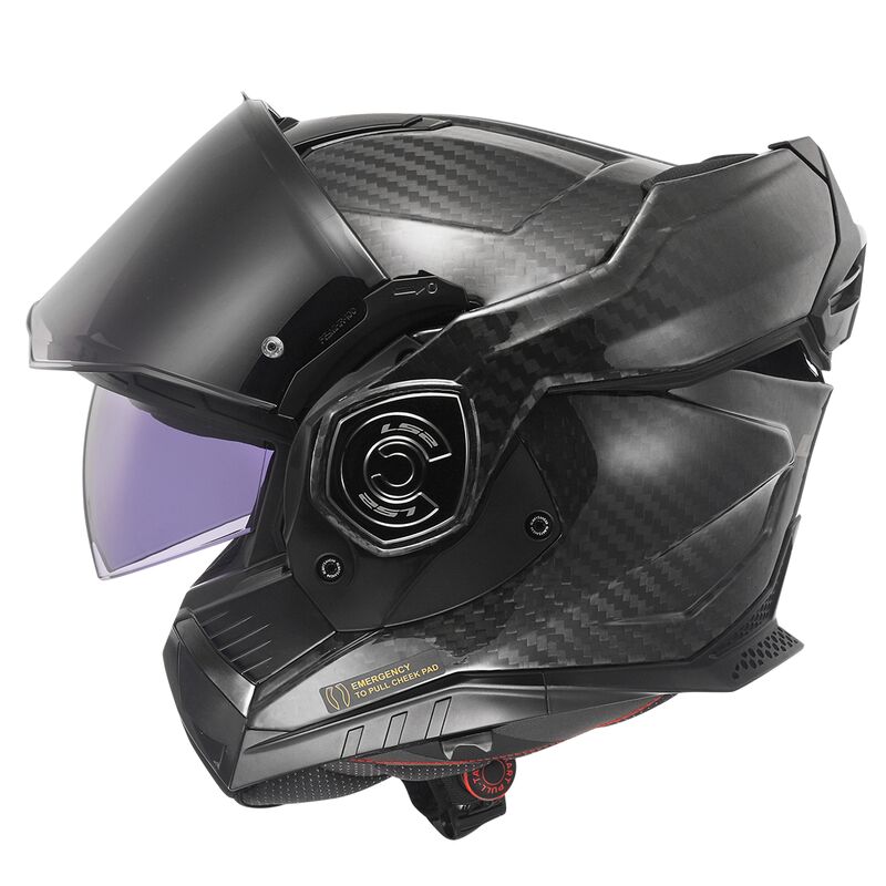 Casco LS2 Modular ADVANT X CARBON SOLID GLOSS