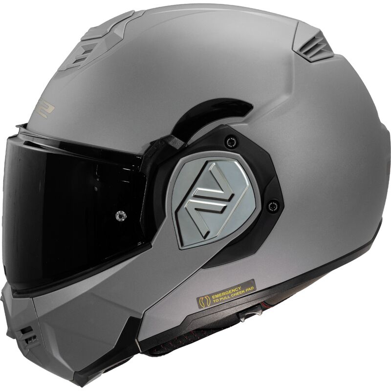 Casco LS2 FF906 ADVANT SOLID MATT TITANIUM-06