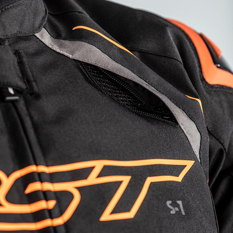 Chaqueta RST S-1 Negro/Gris/Naranja