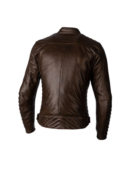 Chaqueta de Piel RST ROADSTER 3 CE Marrón