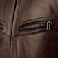 Chaqueta de Piel (Hombre) RST ROADSTER 3 CE Marrón