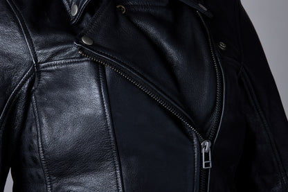 CHAQUETA RST Ripley2 cuero CE mujer - Negro