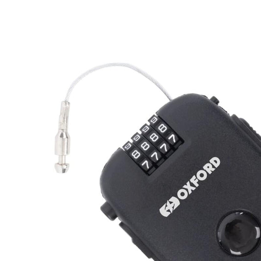 Candado de cable con combinación OXFORD