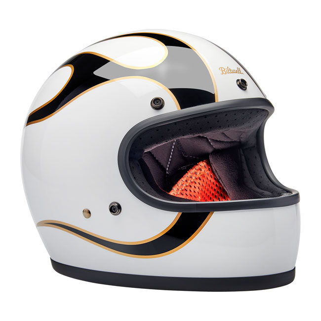 CASCO BILTWELL Gringo brillo llamas