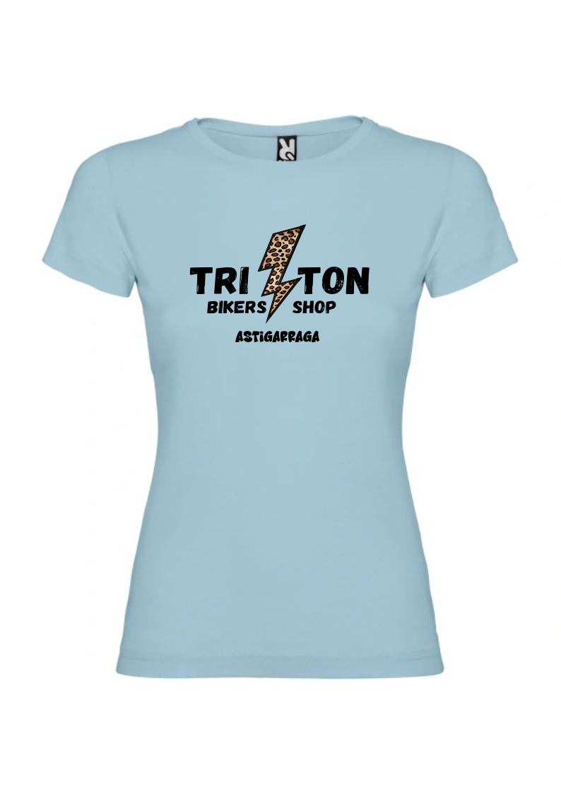 Camiseta azul cielo TRITON mujer