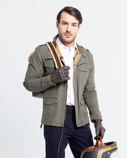 Guantes BY CITY AMSTERDAM MAN marron oscuro