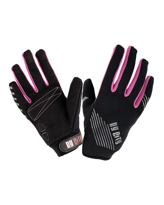 Guantes BY CITY Moscow Lady PINK/BLACK