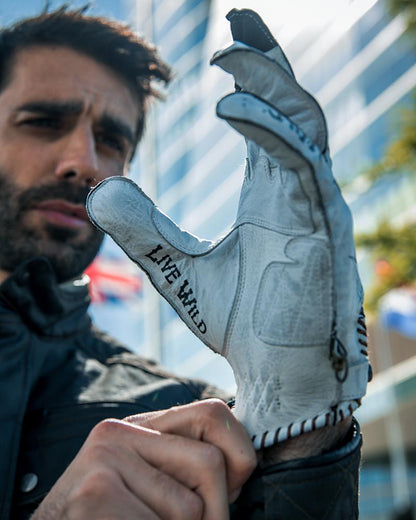 Gloves Second Skin Man TATTOO WHITE 