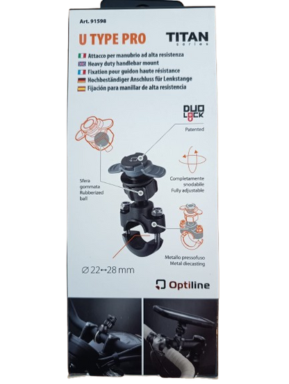 SOPORTE TELEFONO PARA MANILLAR DE ALTA RESISTENCIA OPTILINE