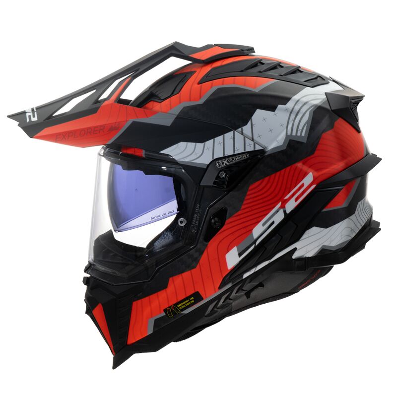 Casco LS2 MX701 Explorer Carbon TRICK