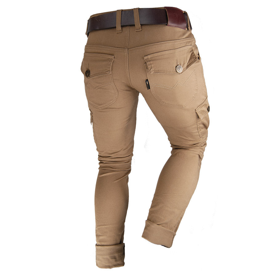 Pantalones By City Mixed III beige