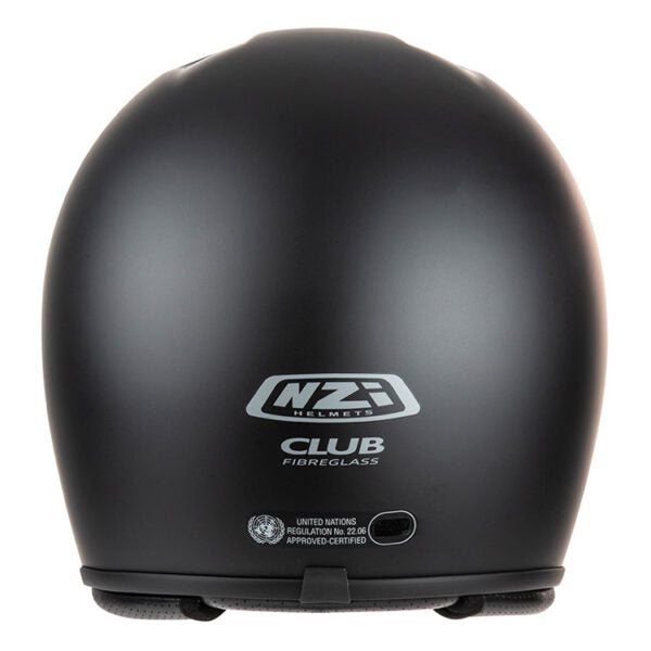 Casco NZI CLUB Negro mate