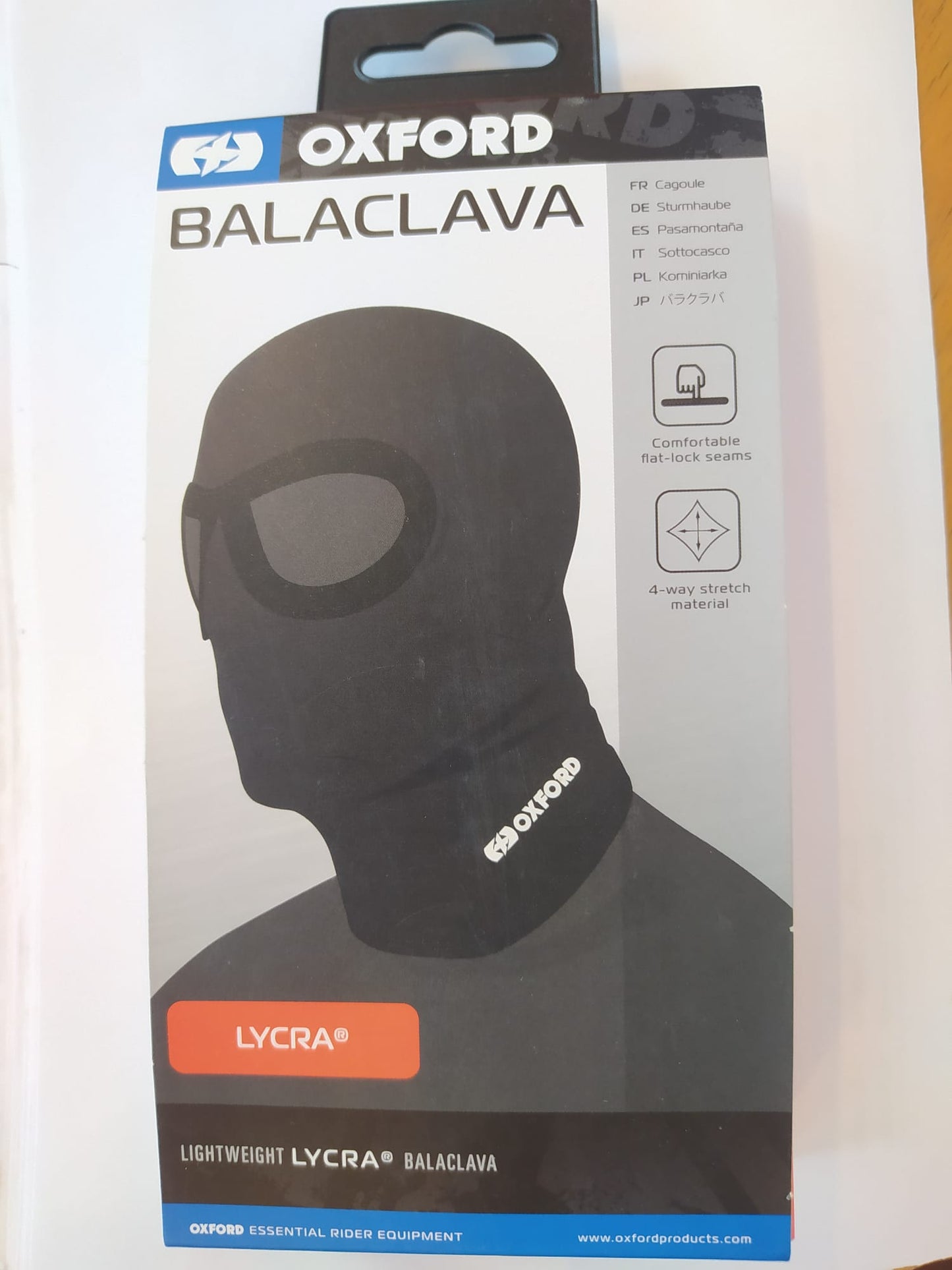 Balaclava negro OXFORD