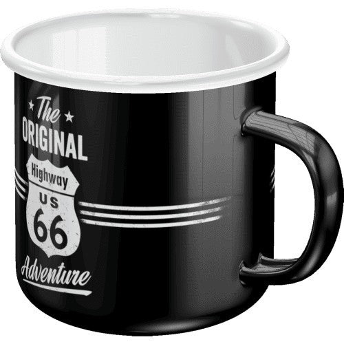 TAZA ESMALTADA / US Highway 66