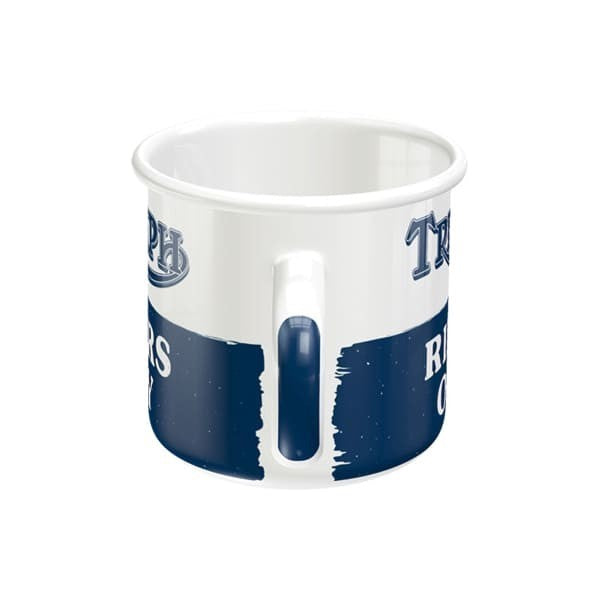 TAZA ESMALTADA / TRIUMPH RIDERS ONLY