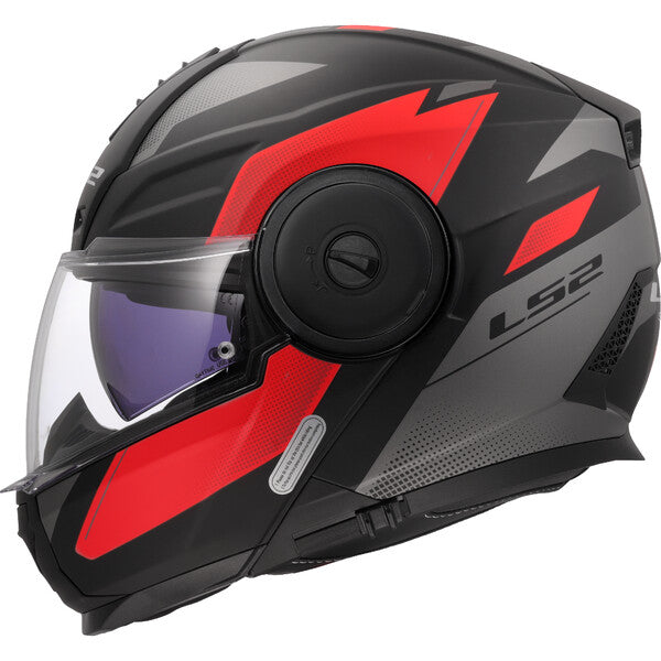 Casco LS2 FF902 SCOPE II Duria Negro / Rojo