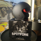 LS2 OF599 SPITFIRE FLAG HELMET MATT BLACK / TITANIUM