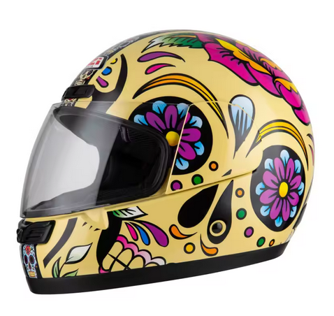 CASCO NZI ACTIVY 3 MEXICAN SKULLS