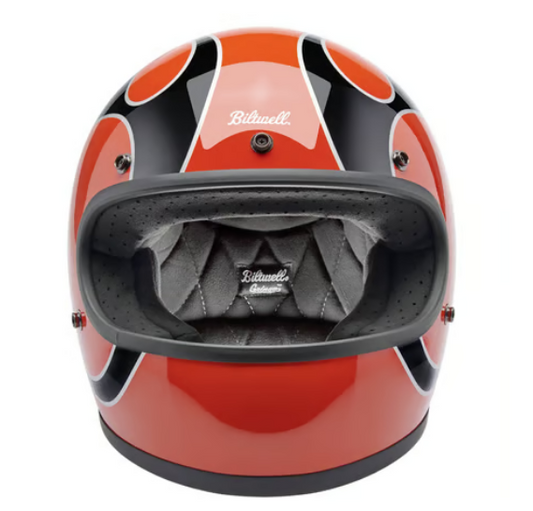 Cascdo Biltwell Gringo Naranja Llamas
