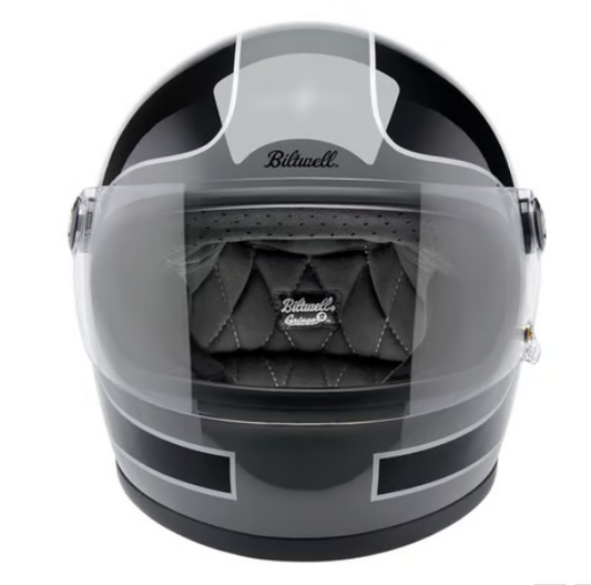 Casco Biltwell Gringo S Storm Gris/Negro