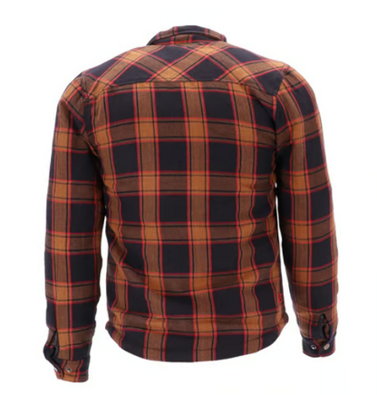 Camisa 13 1/2 cuadros marrón/negro
