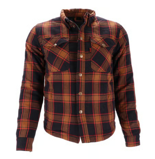 Camisa 13 1/2 cuadros marrón/negro