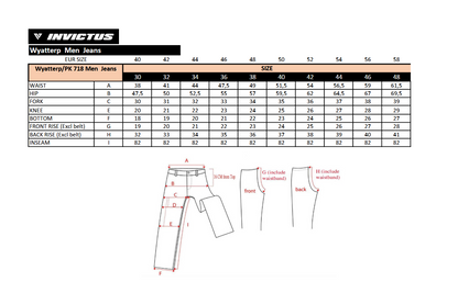 Pantalon vaquero Invictus Django   AAA