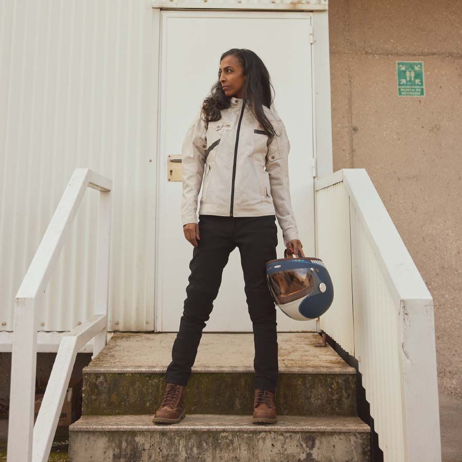 Chaqueta BY CITY Summer ROUTE Lady silver