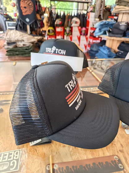 Gorra TRITON Bikers shop negra