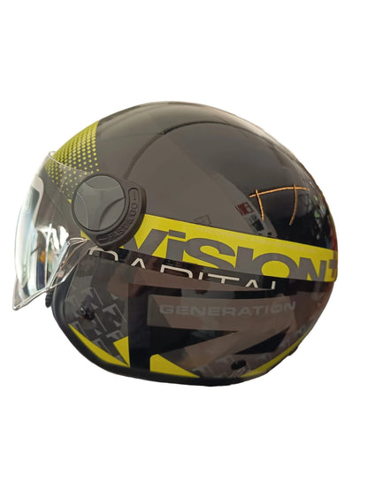Casco NZI Capital Vision plus Black & Yellow