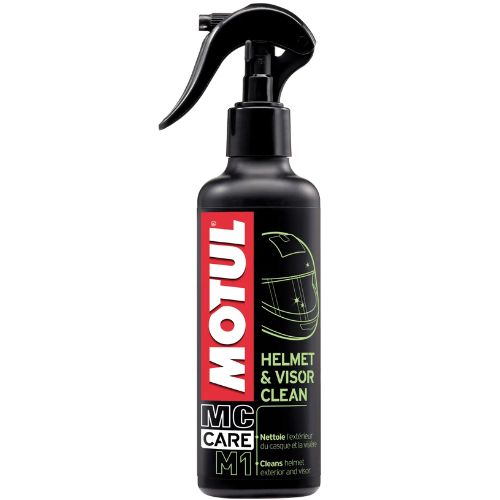 LIMPIEZA PANTALLA Y EXTERIOR CASCOS MOTUL M1