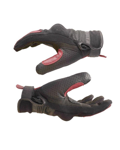 Guantes BY CITY Nova Man negro /rojo