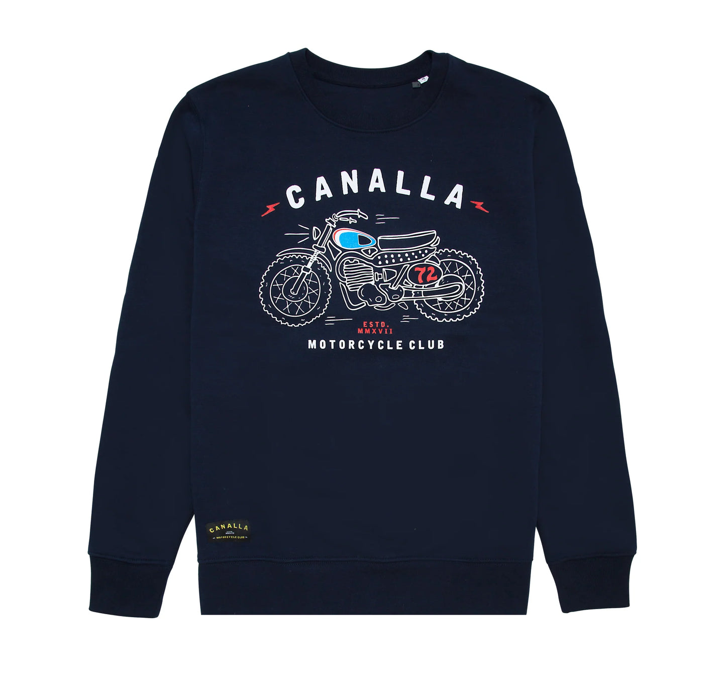 SUDADERA CANALLA AZUL OSCURO